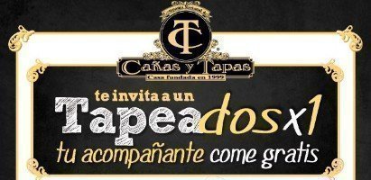Cupones descuento cenas 2x1