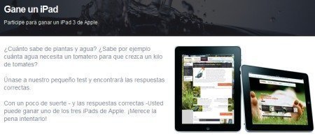 Ganar Ipad 3 Gratis