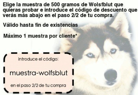 Muestras Gratis de Pienso Wolfsblut