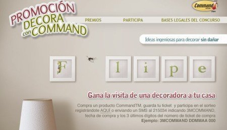 Promocion Decora con Command