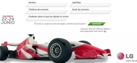Sorteo de Formula 1