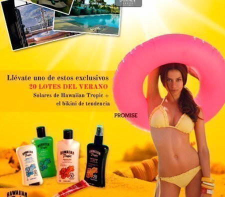 Sorteo de Telva Hawaiian Tropic