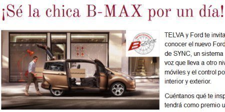 Sorteo Gratis de Telva B Max