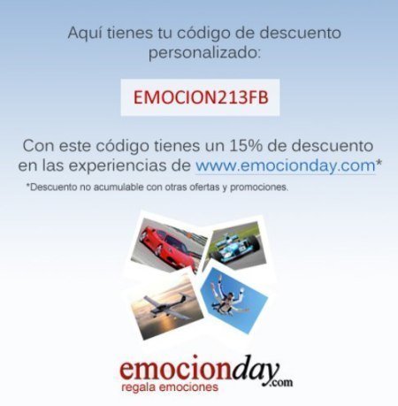 Cupones Descuento para Emocionday