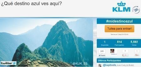 Sorteo de Aerolineas KLM