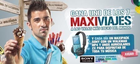 Sorteo de David Villa Maxibon