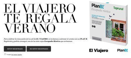 Sorteo de viajes El Pais