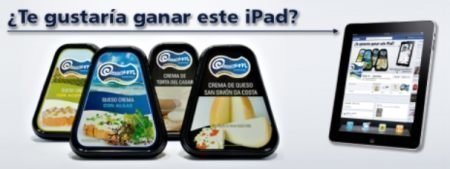 Sorteo de iPad QuesCream