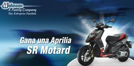 Sorteo de motocicleta Aprilia