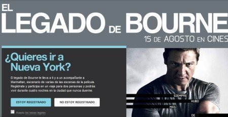 Sorteo El Legado de Bourne