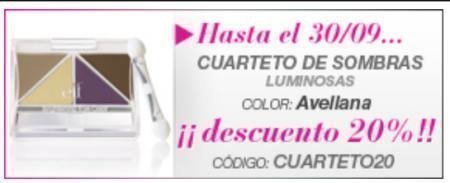 Cupones Descuento Cuarteto de Sombras de ojos