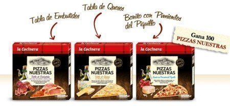 Sorteo gratis de Pizzas nestle