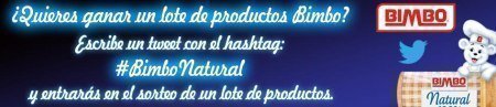Sorteo Promocion Bimbo en Twitter