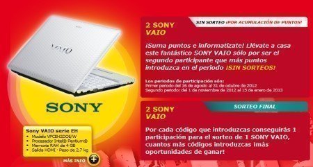 Sorteo Sony Vaio