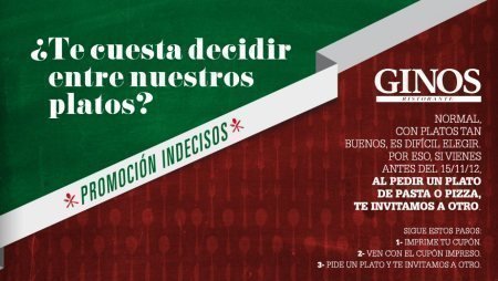 Cupones Descuento 2x1 restaurantes