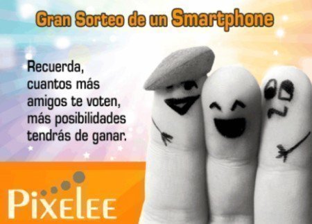 Sorteo de Pixelee en Facebook
