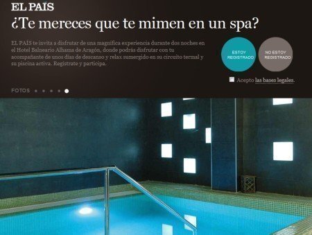 sorteo de viaje a las termas de El Pais