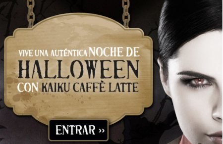 Promocion Kalloween Kaiku Caffe Latte