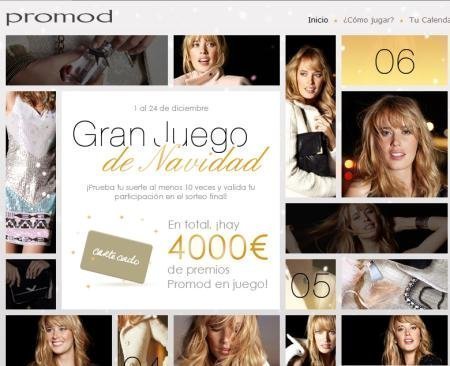 Calendario de adviento Promod