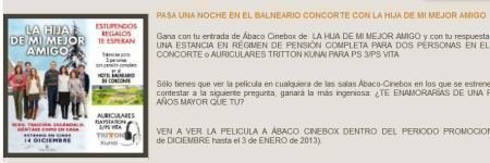 Sorteo cinebox