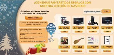 Sorteo de Navidad Loteria Sunny Delight