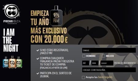 Sorteo pacha Fragancias