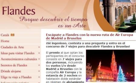 Sorteo de viaje a Flandes