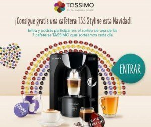 Sorteo Gratis de Cafetera Tassimo