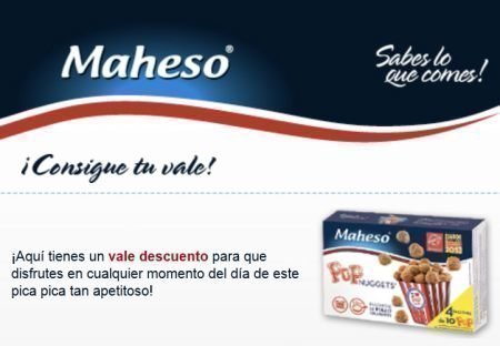 Cupones Descuento Maheso