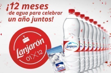 Sorteo gratis de Agua de Lanjaron