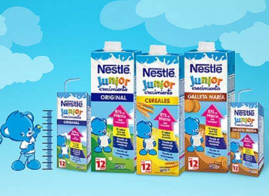 Nestle Junior Crecimiento