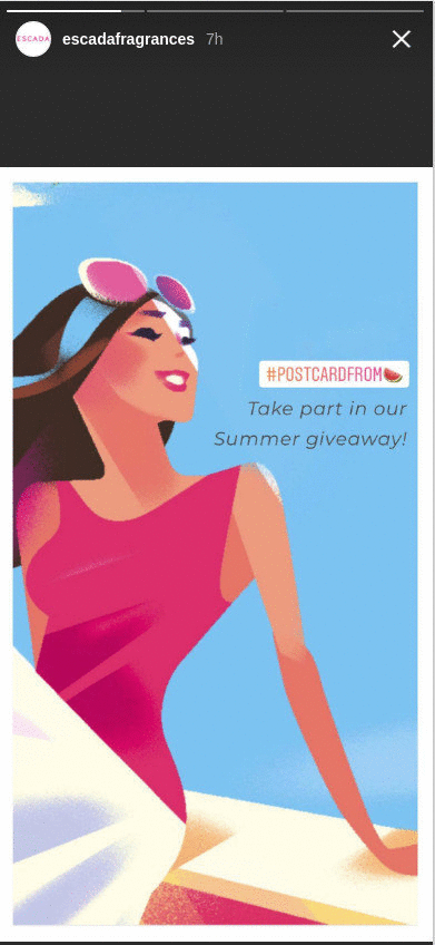 muestra gratis perfume escada sorbetto rosso