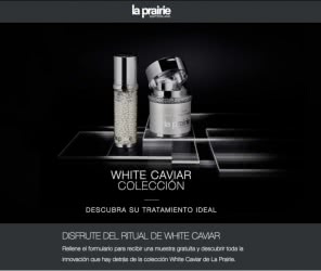 muestras gratis la prairie white caviar