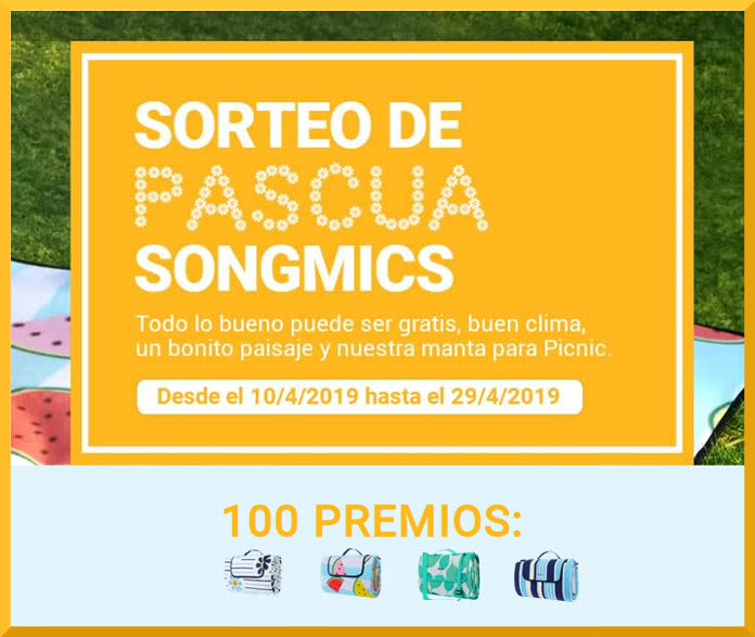sorteo-songmics-abril-100-premios