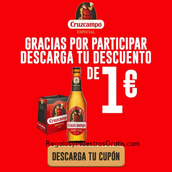 cupon-descuento-1-euro-cruzcampo-descargar-cupon