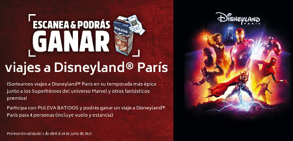 sorteo-leche-puleva-viaje-disneyland-escanea