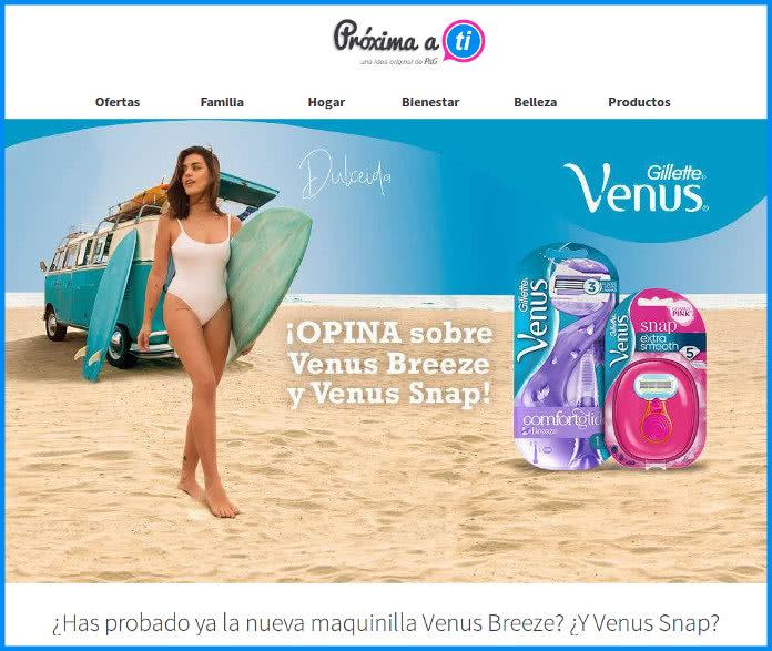 dulceida-sorteo-10-gillete-venus