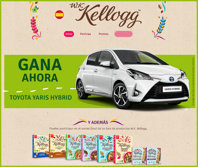 kellogs-sorteo-toyota-yaris-lotes-kellogs