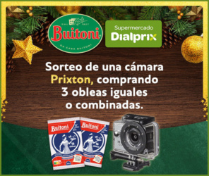 Sorteo Por Compra Buitoni Dialprix Camaras