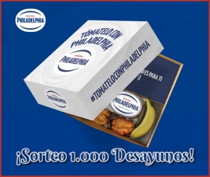 Philadelphia Sorteo 1000 Desayunos