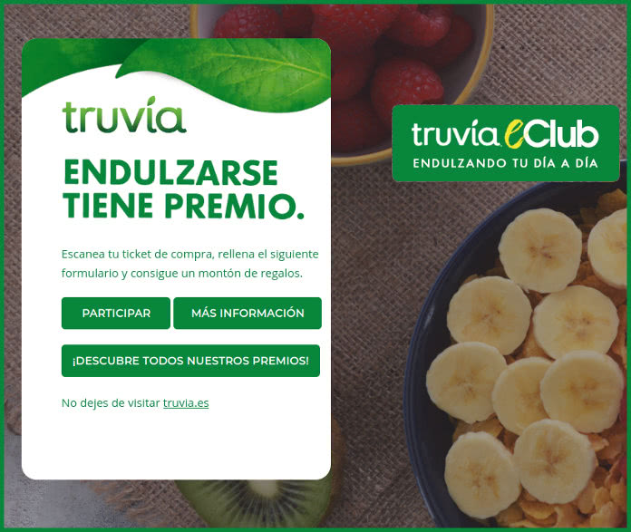 truvia-reembolsos-y-sorteos-por-compra