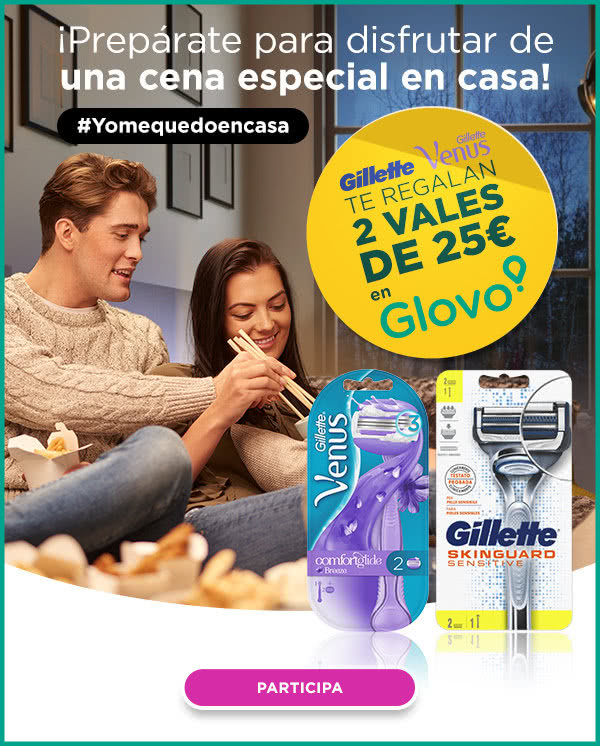 proximaati-sorteo-60-vales-glovo-gillette-venus