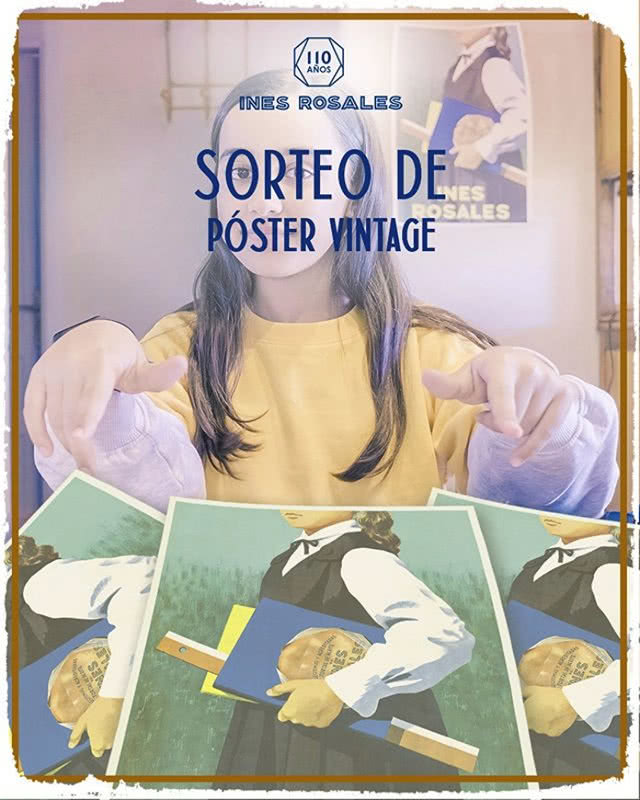 sorteo-ines-rosales-poster-vintage