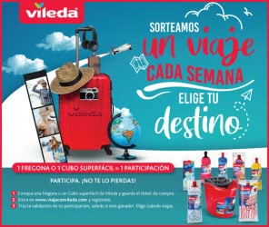 vileda-sortea-un-viaje-cada-semana