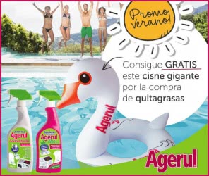 agerul cisne gigante regalo por compra