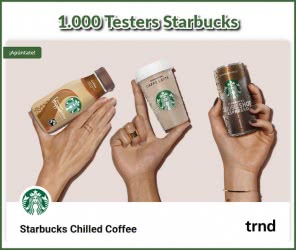 Trnd Busca 500 Testers Starbucks Chill Coffe
