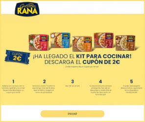 cupon 2 euros pasta giovanni rana