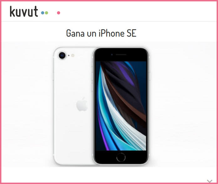 kuvut sorteo iphone se