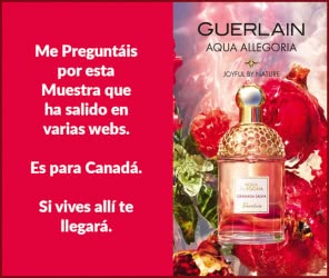 muestras gratis canada guerlain acqua allegoria