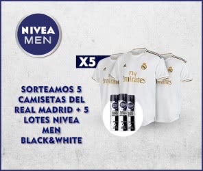 nivea sorteo realmadrid camisetas lotes
